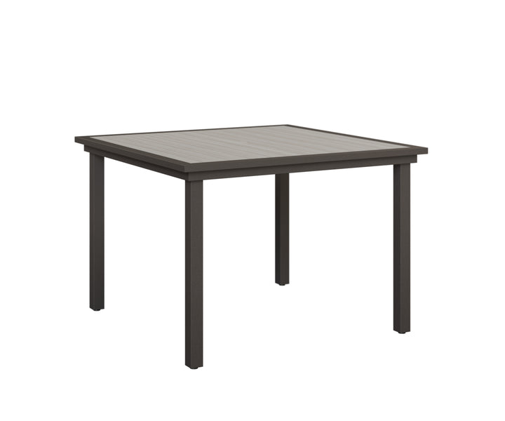 Vida 44" Square Poly Dining Table