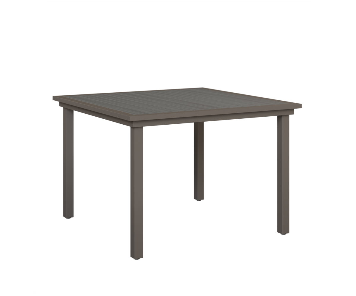 Vida 44" Square Poly Dining Table