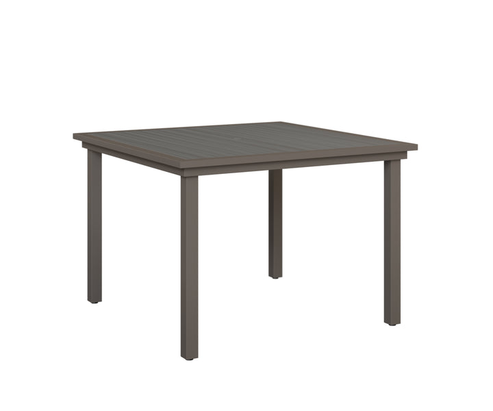 Vida 44" Square Poly Dining Table