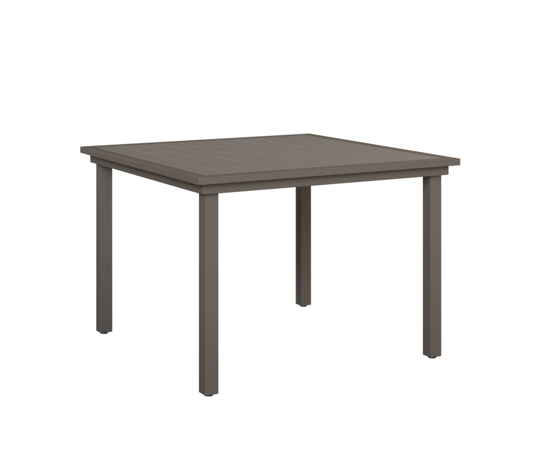Vida 44" Square Poly Dining Table