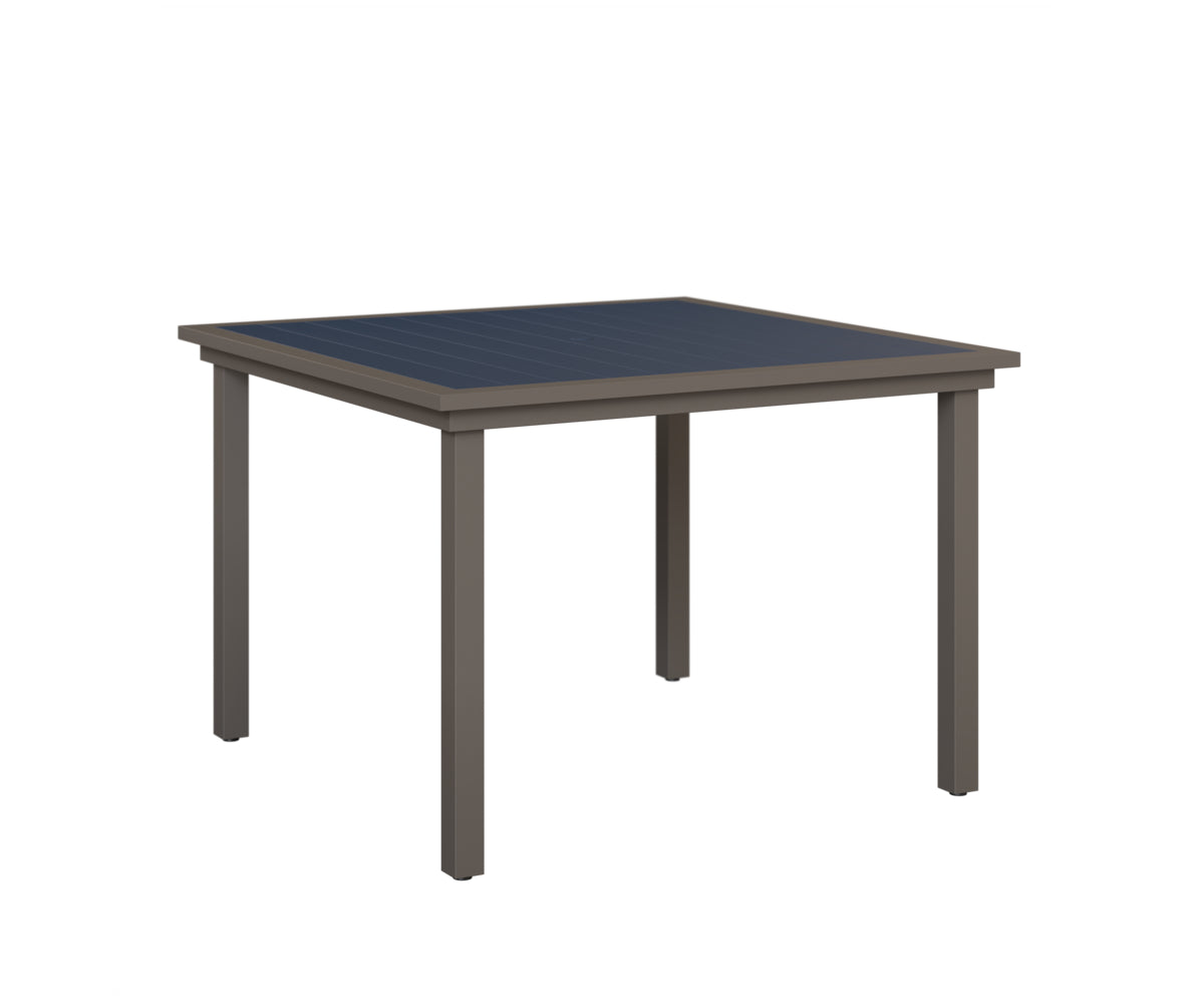Vida 44" Square Poly Dining Table