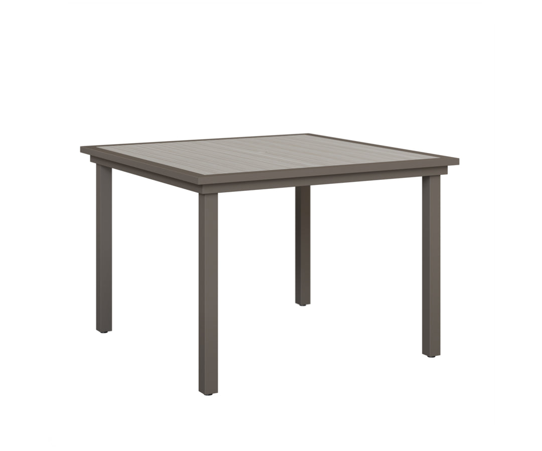 Vida 44" Square Poly Dining Table