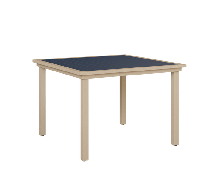 Vida 44" Square Poly Dining Table
