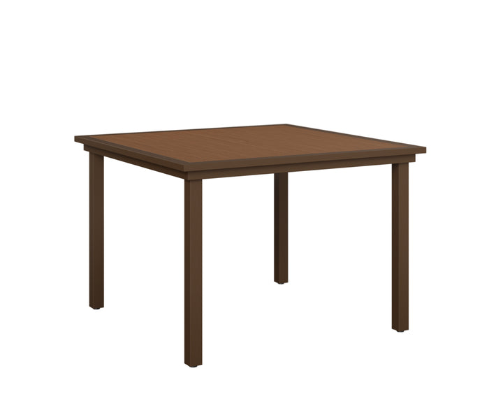 Vida 44" Square Poly Dining Table