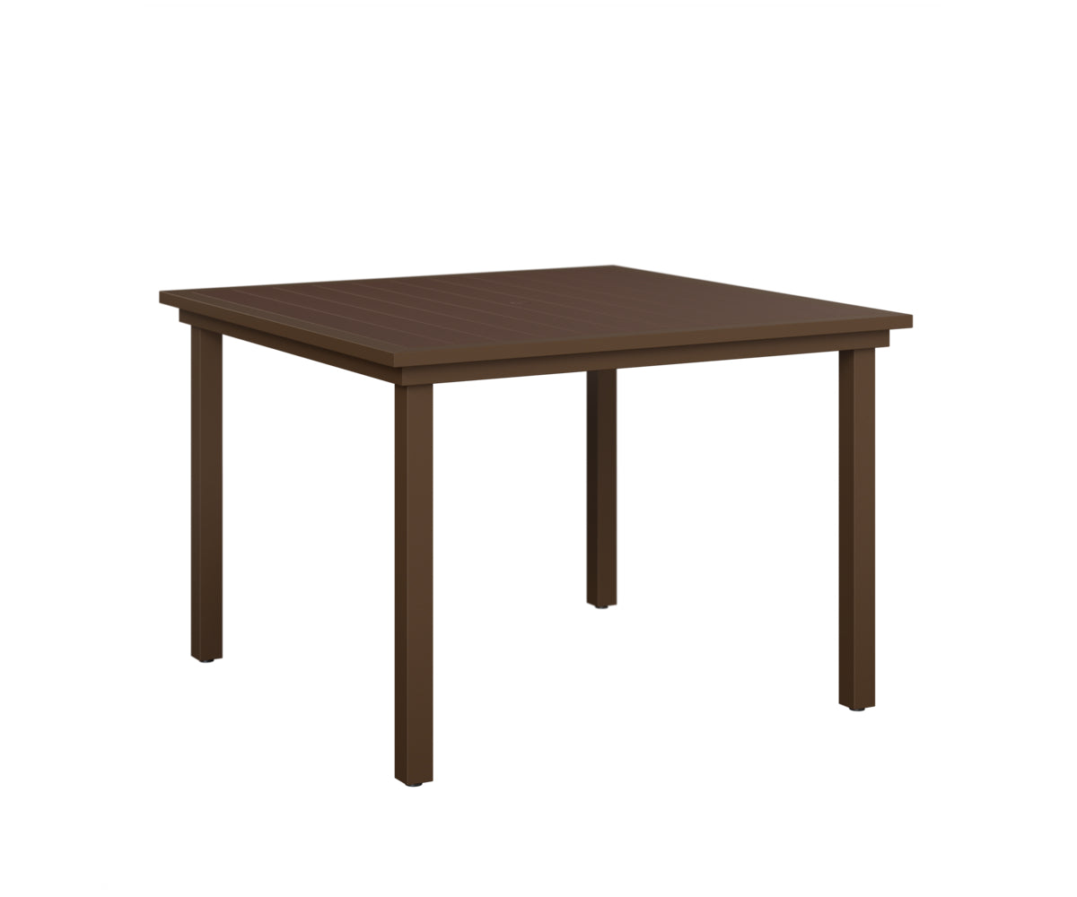 Vida 44" Square Poly Dining Table