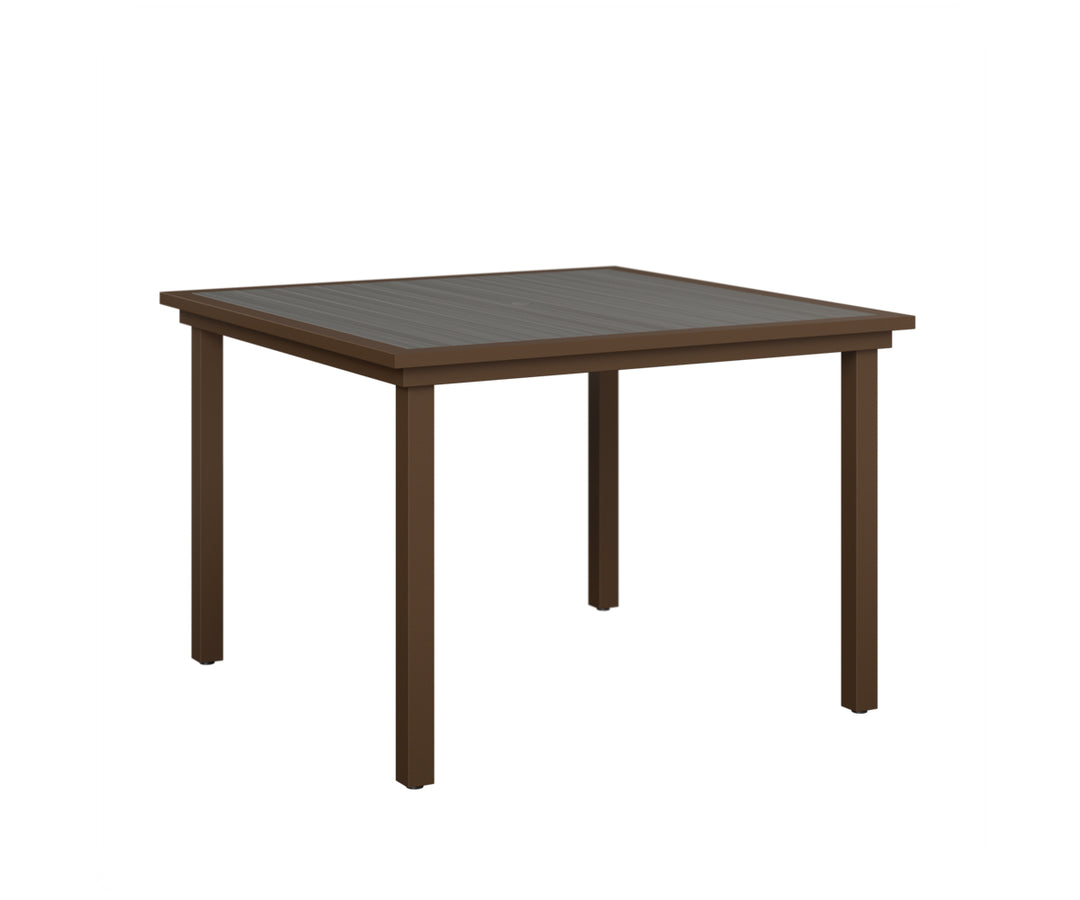 Vida 44" Square Poly Dining Table
