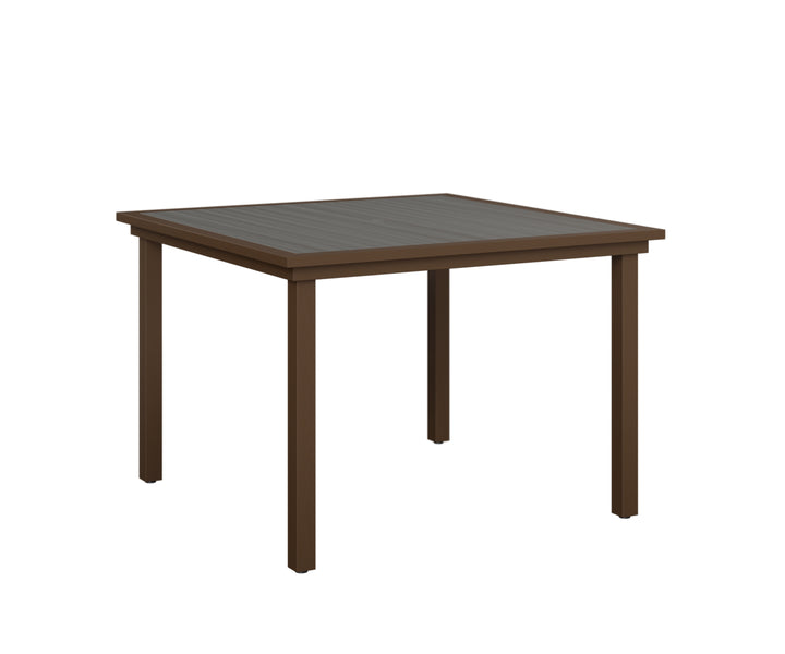 Vida 44" Square Poly Dining Table