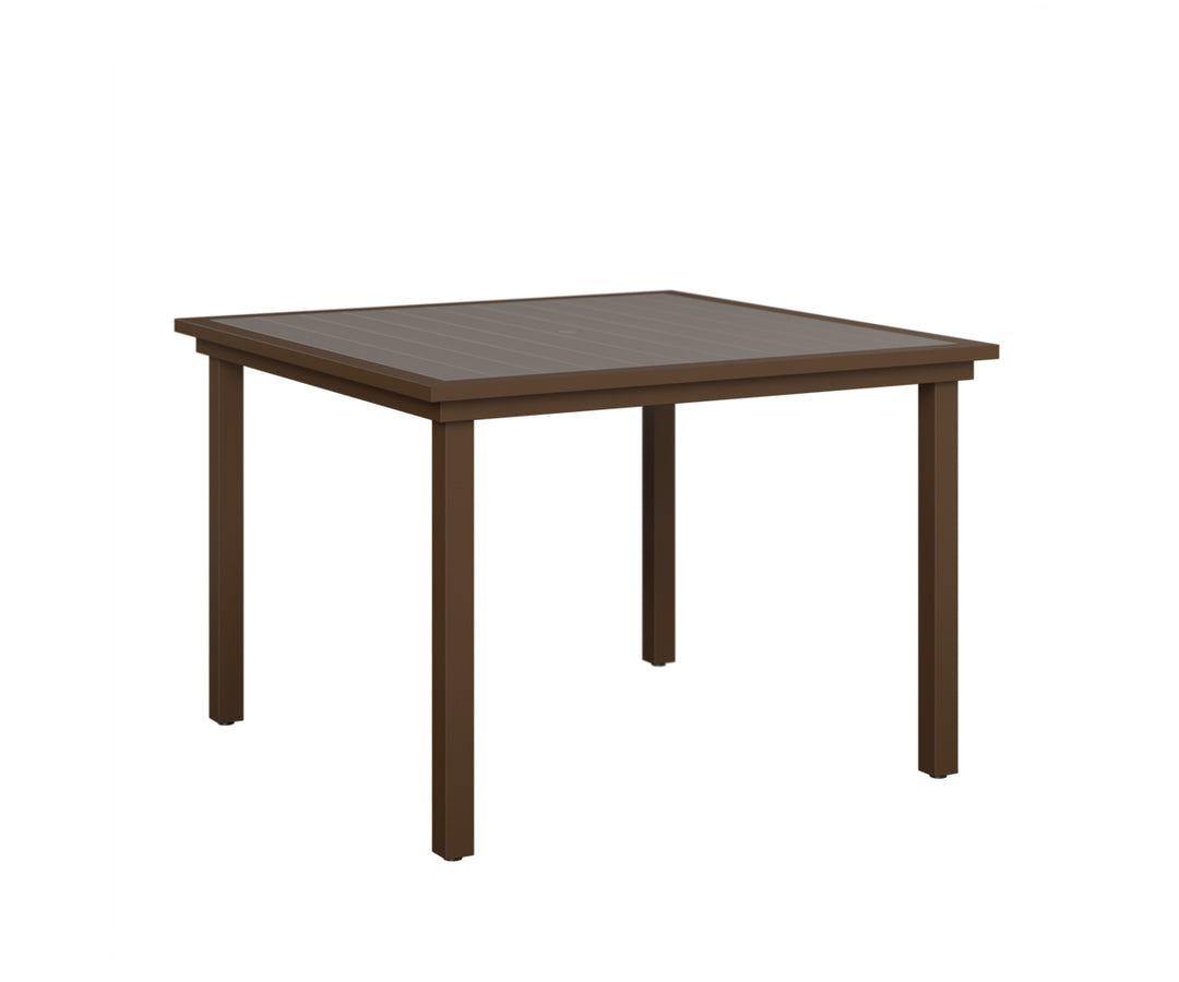 Vida 44" Square Poly Dining Table