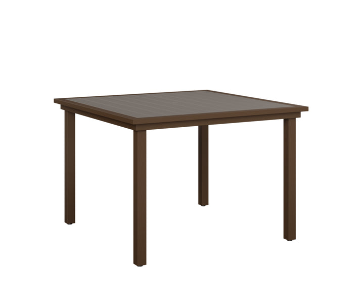 Vida 44" Square Poly Dining Table