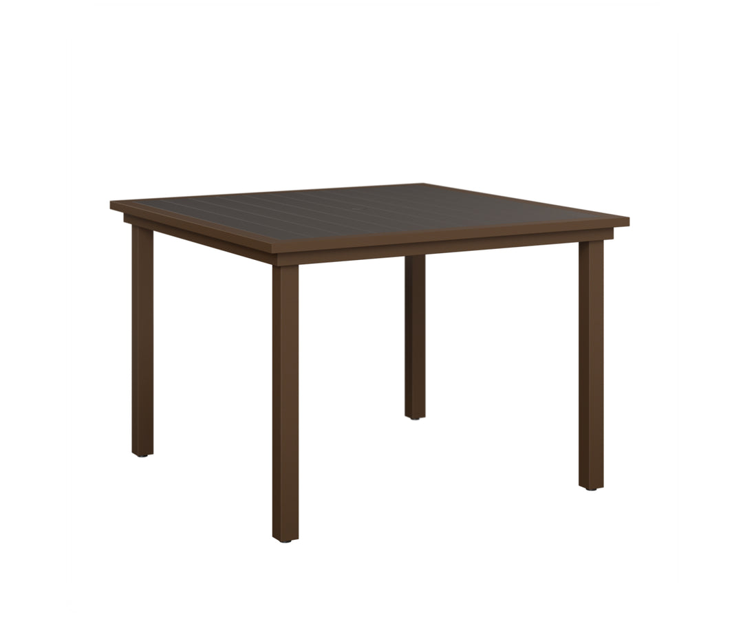Vida 44" Square Poly Dining Table