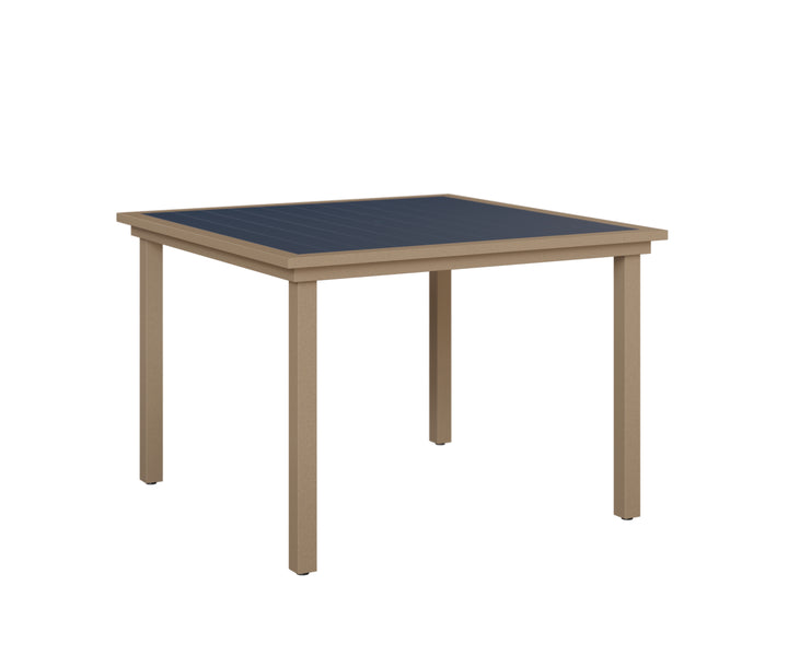 Vida 44" Square Poly Dining Table