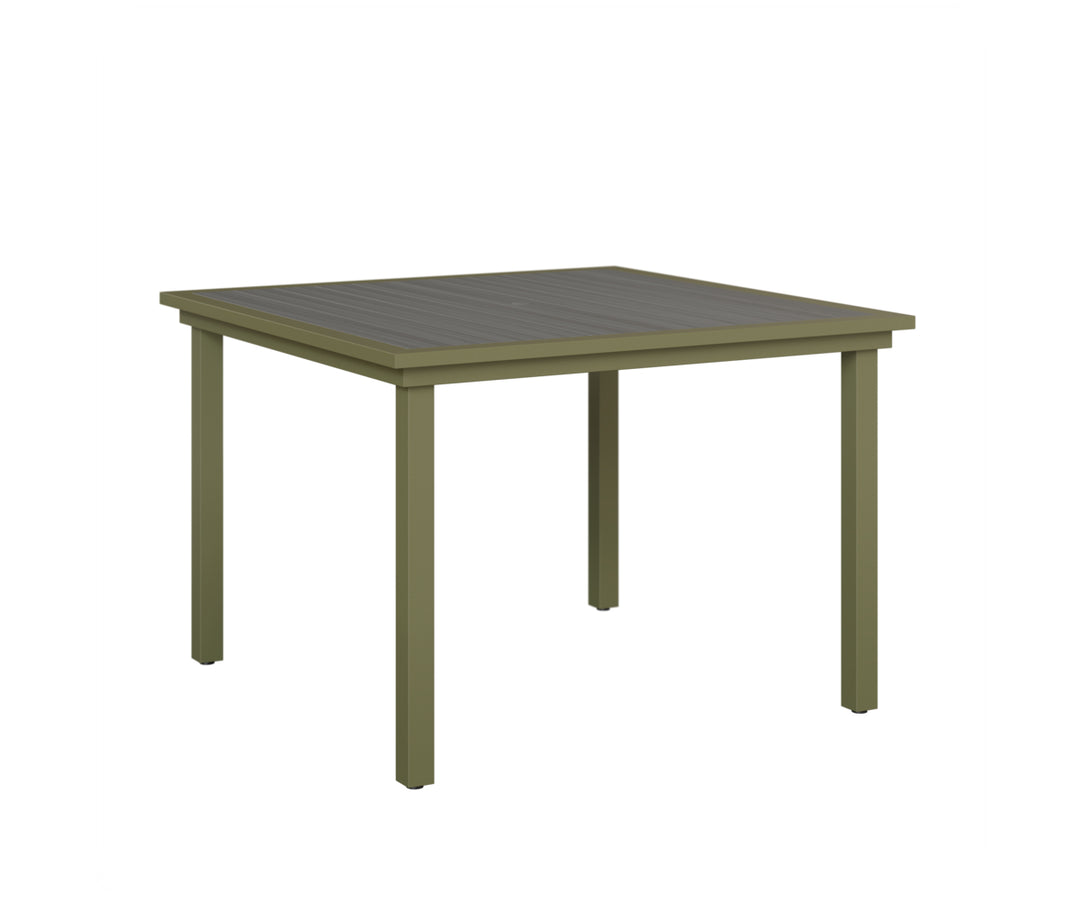 Vida 44" Square Poly Dining Table
