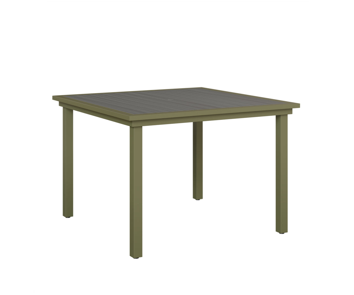 Vida 44" Square Poly Dining Table