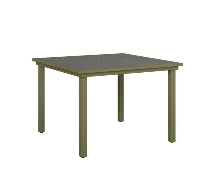 Vida 44" Square Poly Dining Table
