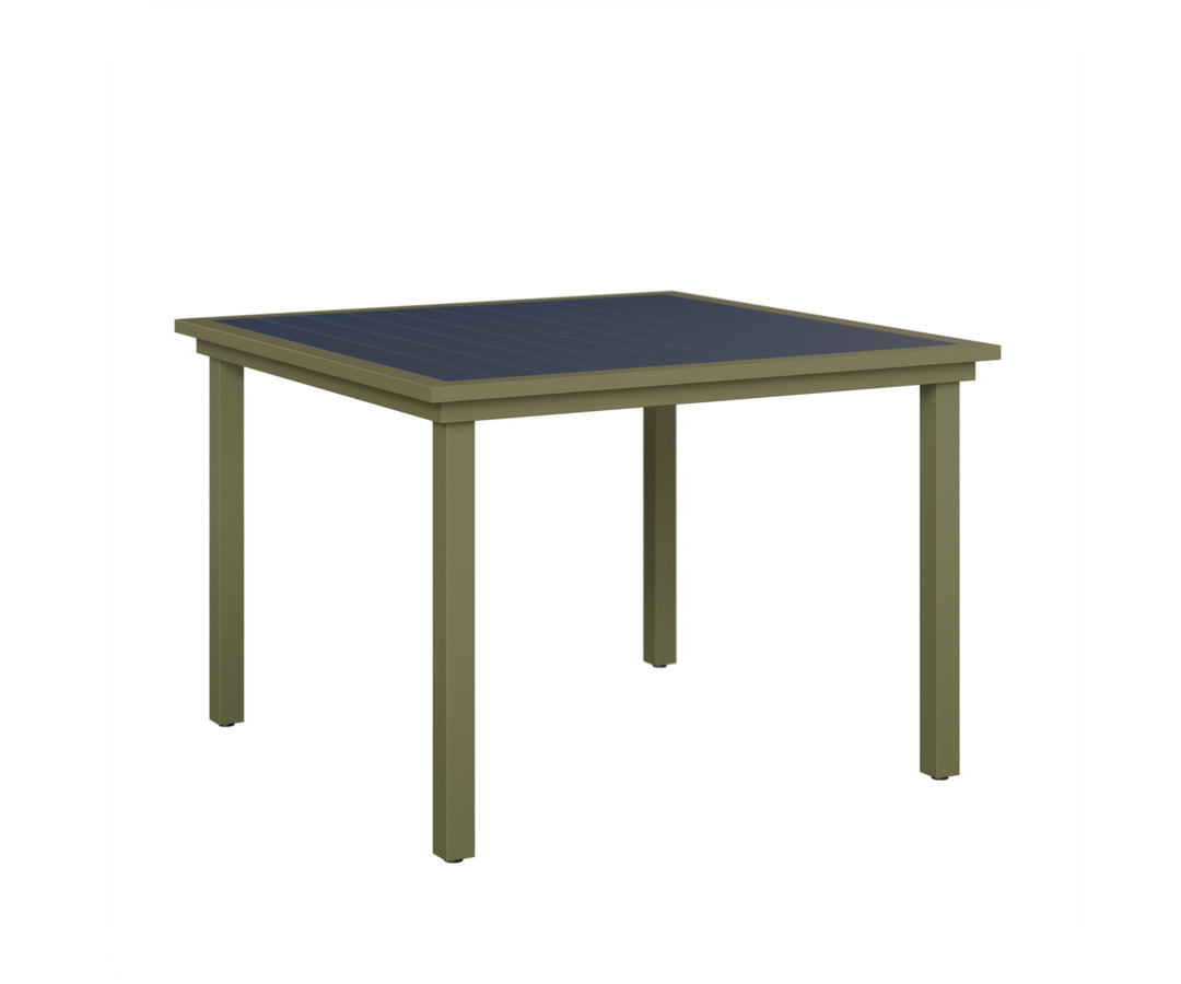 Vida 44" Square Poly Dining Table
