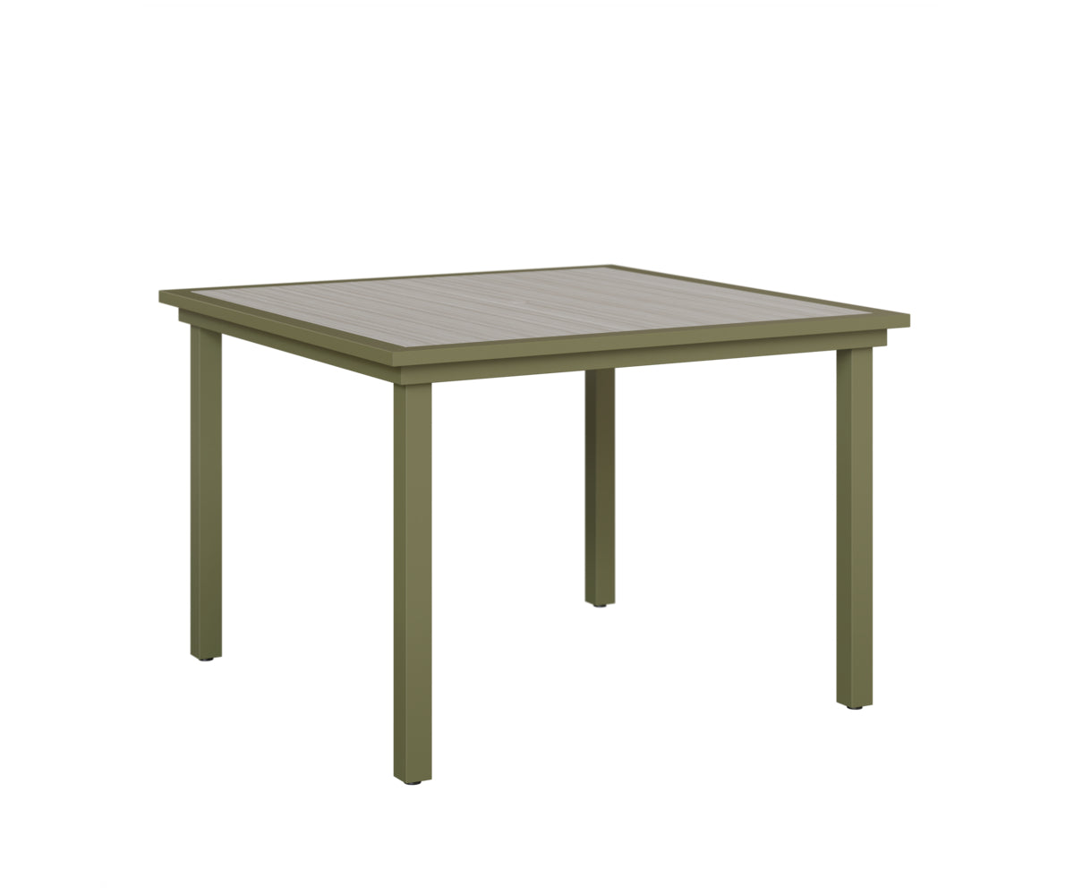 Vida 44" Square Poly Dining Table