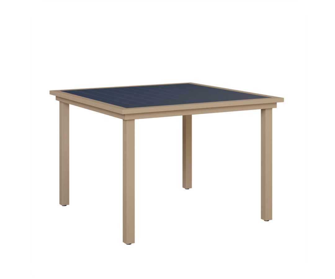 Vida 44" Square Poly Dining Table