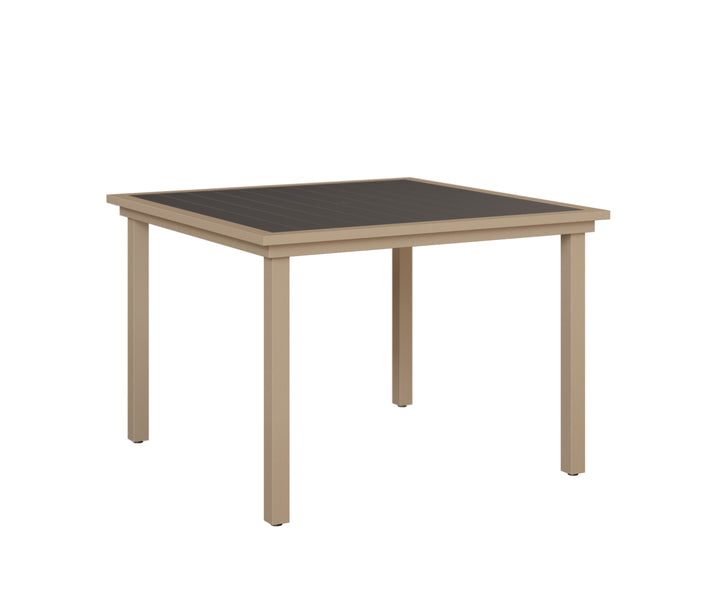 Vida 44" Square Poly Dining Table