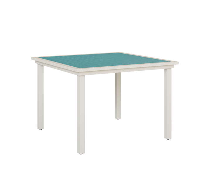 Vida 44" Square Poly Dining Table
