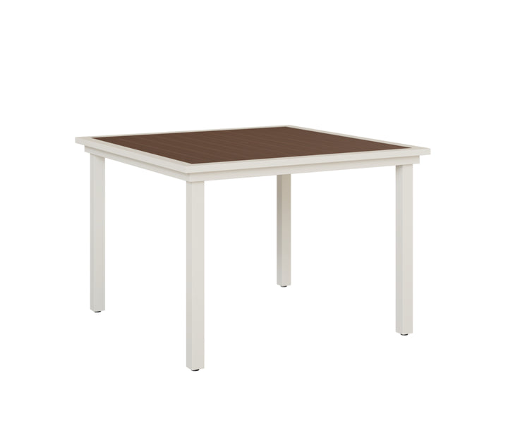 Vida 44" Square Poly Dining Table