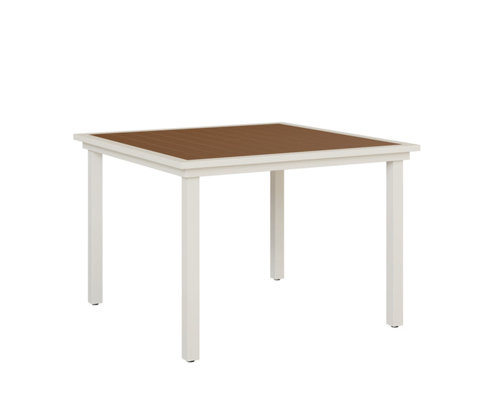 Vida 44" Square Poly Dining Table