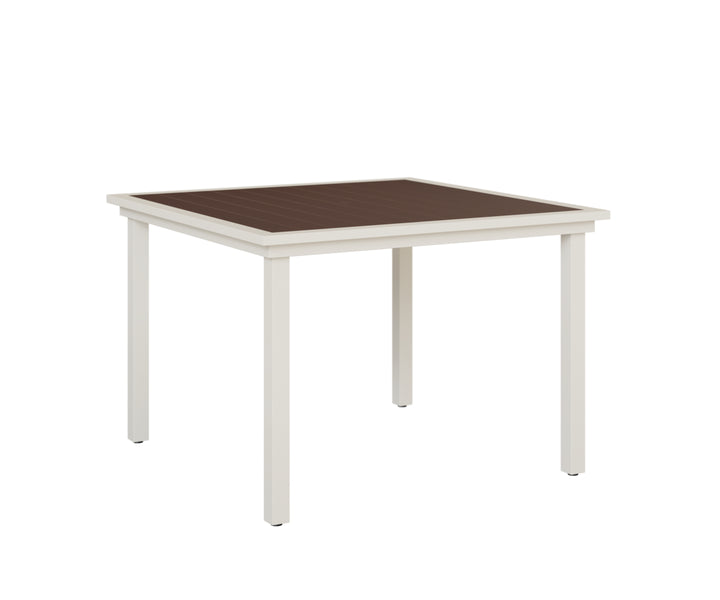 Vida 44" Square Poly Dining Table
