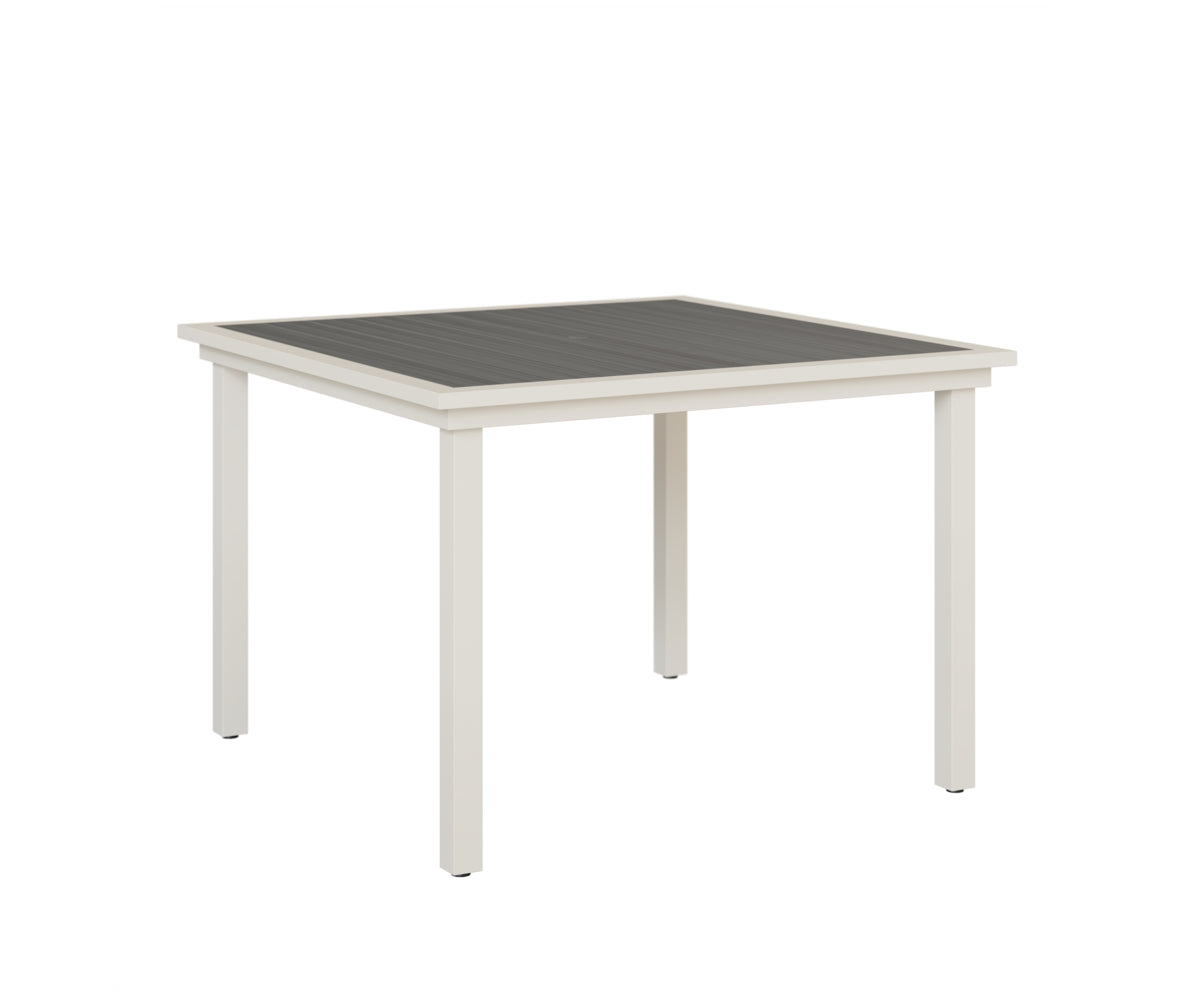 Vida 44" Square Poly Dining Table