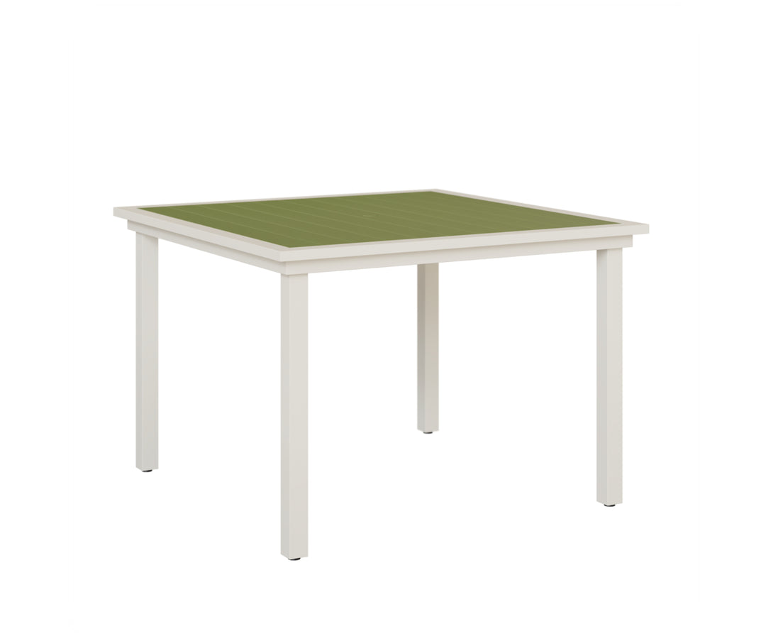Vida 44" Square Poly Dining Table