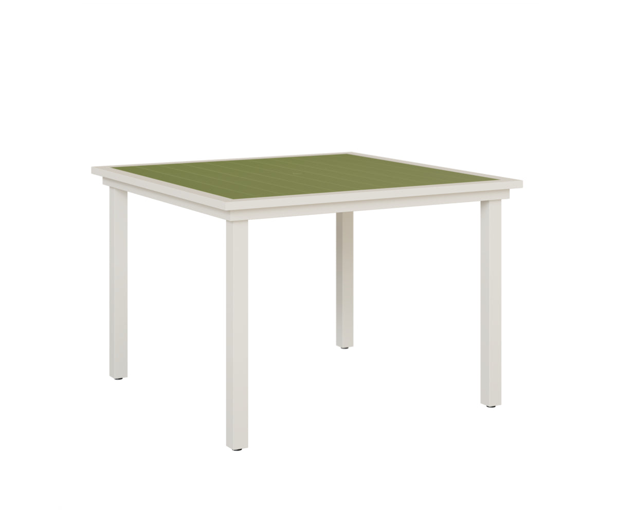 Vida 44" Square Poly Dining Table