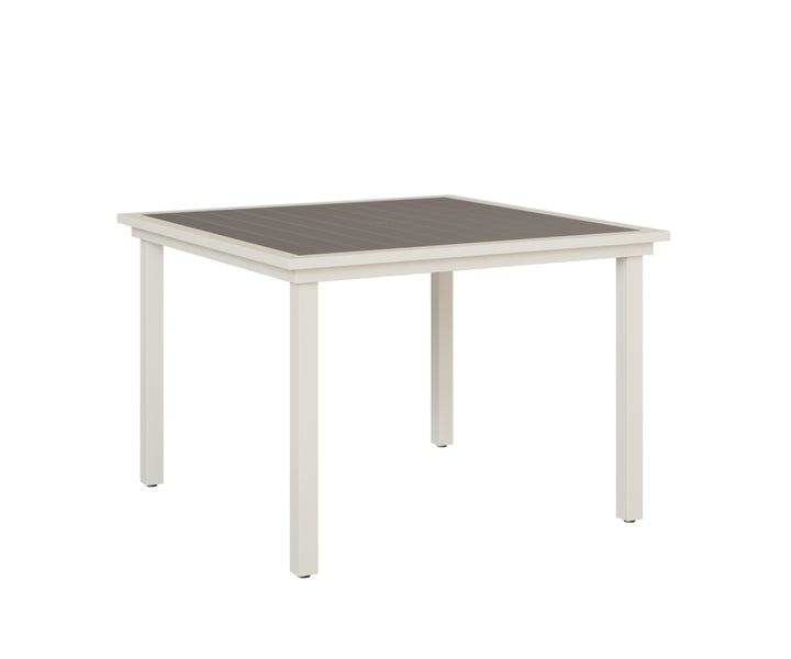 Vida 44" Square Poly Dining Table