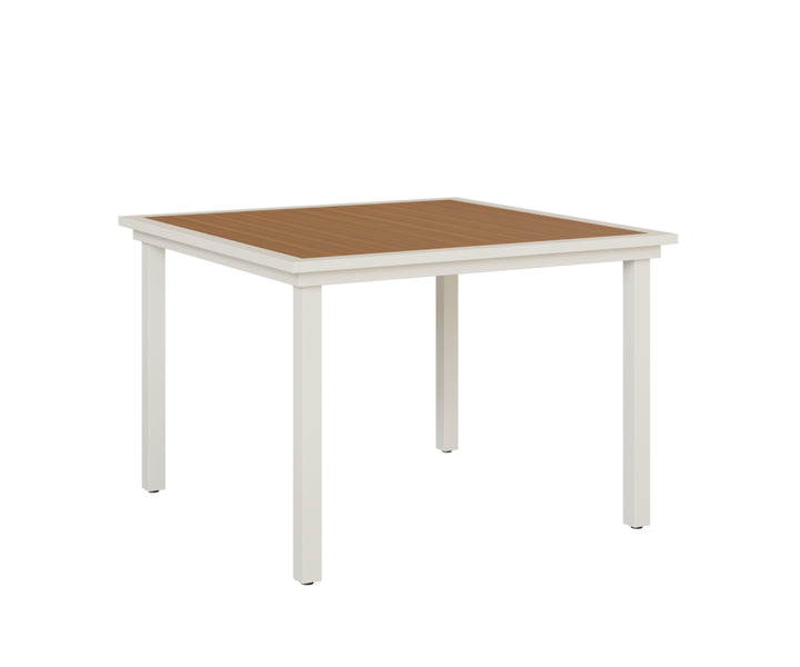 Vida 44" Square Poly Dining Table