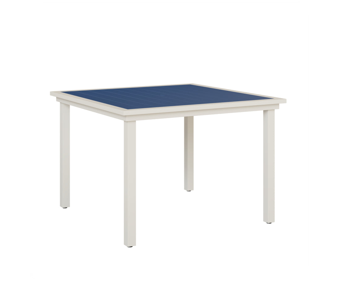 Vida 44" Square Poly Dining Table