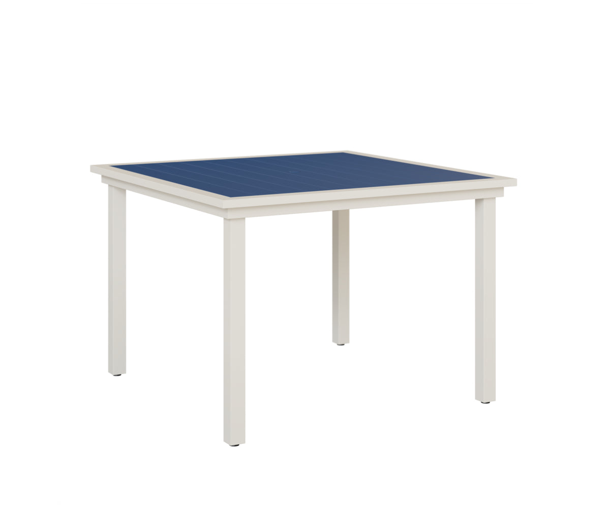 Vida 44" Square Poly Dining Table