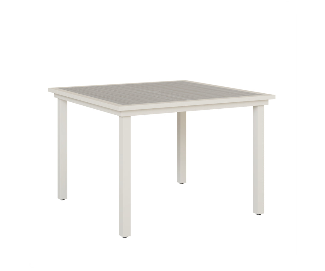 Vida 44" Square Poly Dining Table