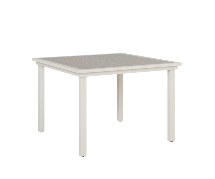 Vida 44" Square Poly Dining Table