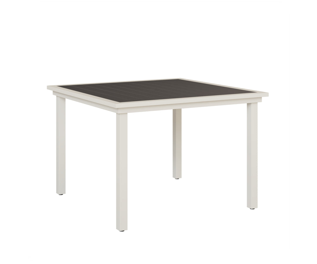 Vida 44" Square Poly Dining Table