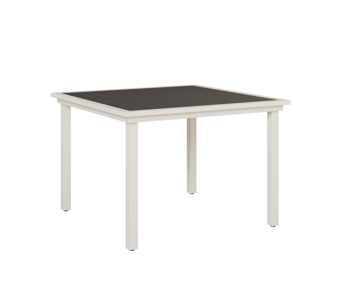 Vida 44" Square Poly Dining Table