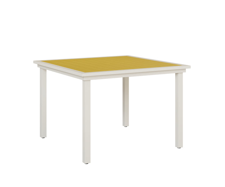 Vida 44" Square Poly Dining Table