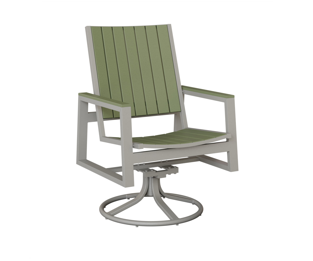 Vida Poly Swivel Rocker Dining Chair