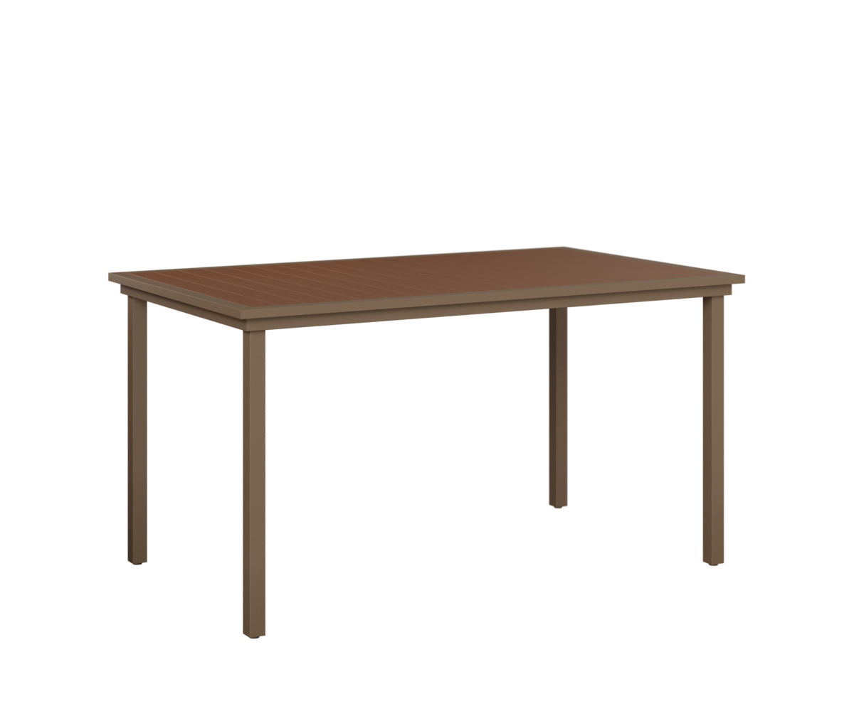 Vida 44" x 73" Poly Bar Table