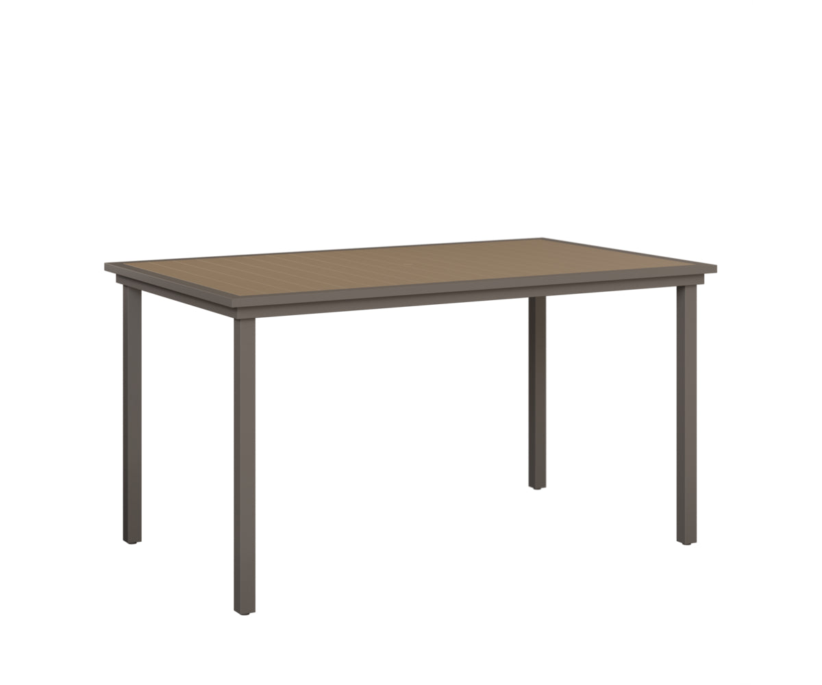 Vida 44" x 73" Poly Bar Table