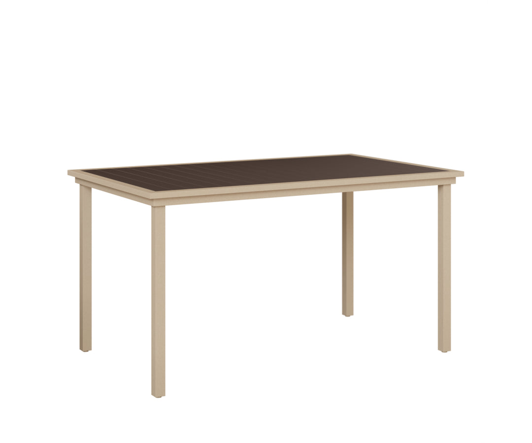 Vida 44" x 73" Poly Bar Table