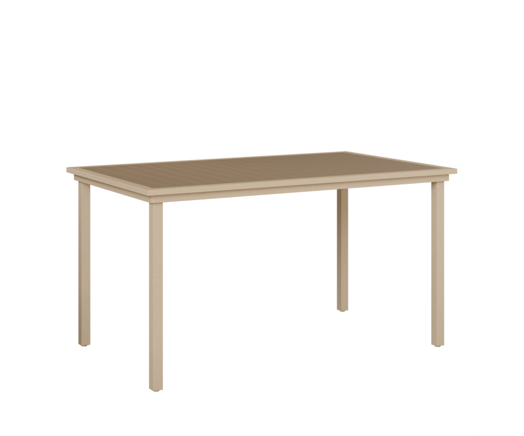 Vida 44" x 73" Poly Bar Table