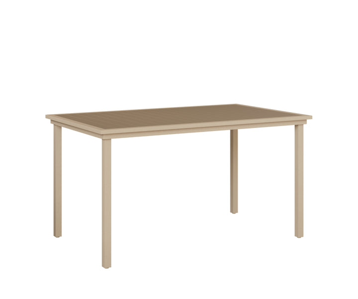 Vida 44" x 73" Poly Bar Table