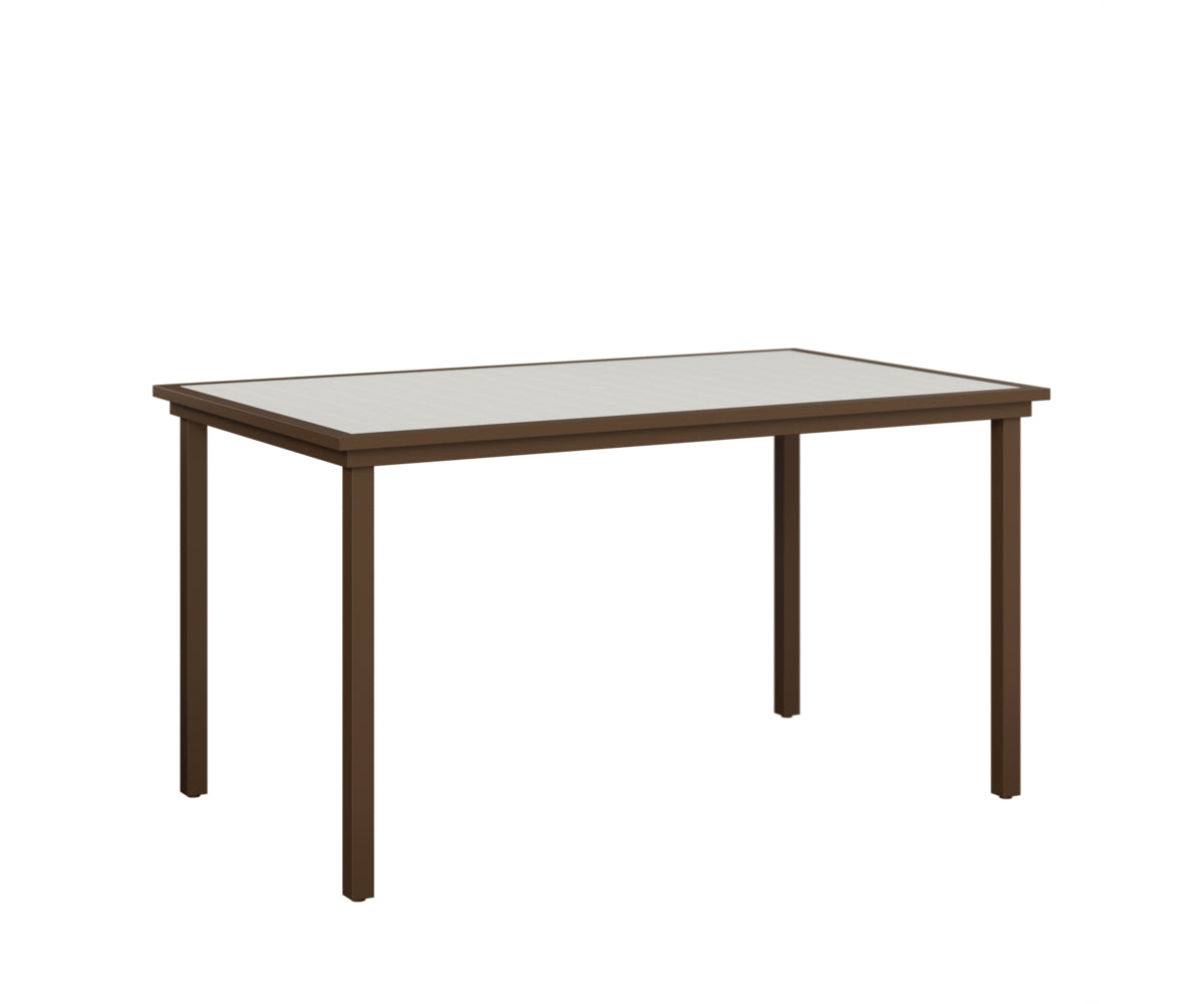 Vida 44" x 73" Poly Bar Table