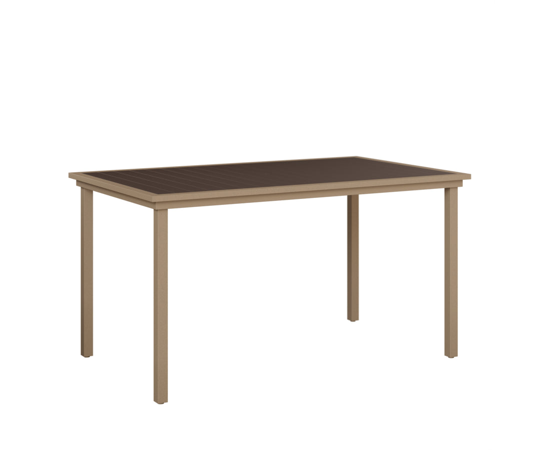 Vida 44" x 73" Poly Bar Table
