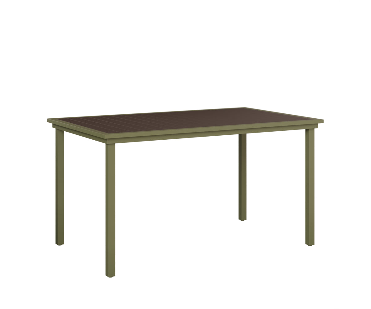 Vida 44" x 73" Poly Bar Table