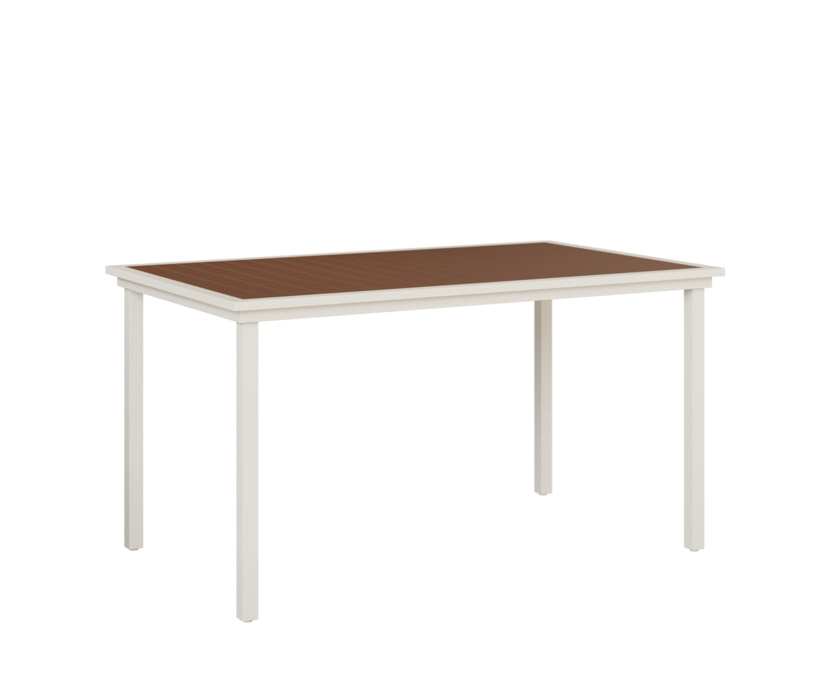Vida 44" x 73" Poly Bar Table