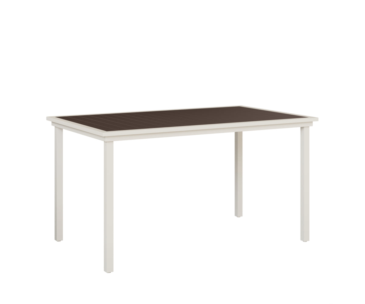 Vida 44" x 73" Poly Bar Table