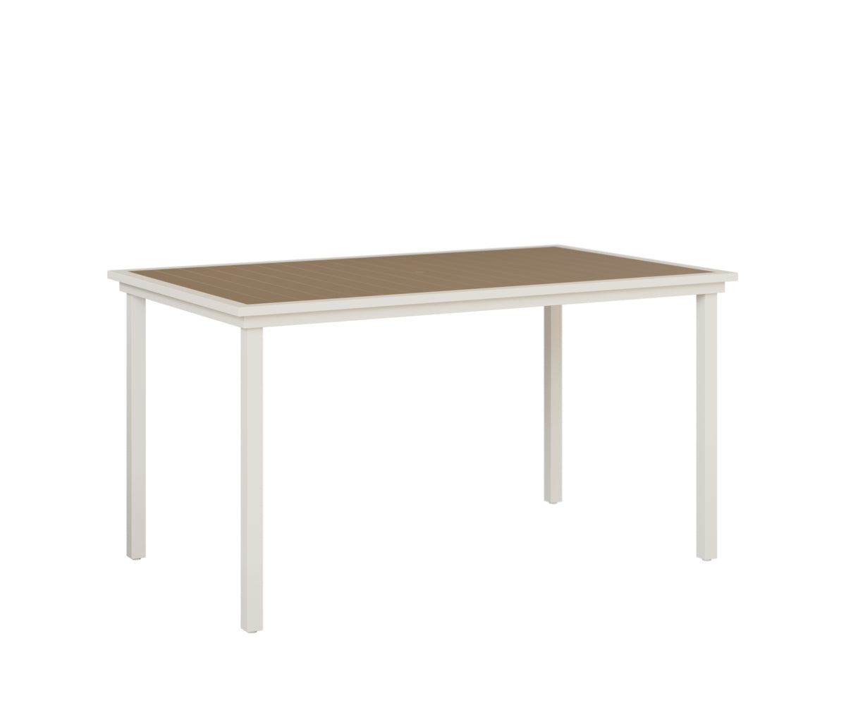 Vida 44" x 73" Poly Bar Table